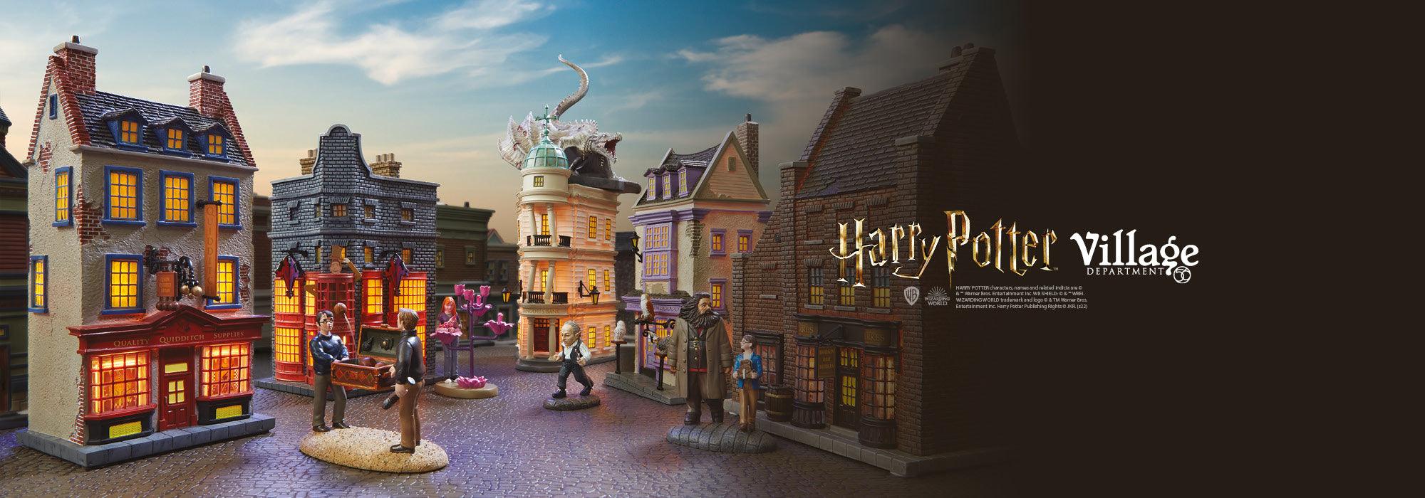 Harry Potter Village The Shrieking Shack Statue