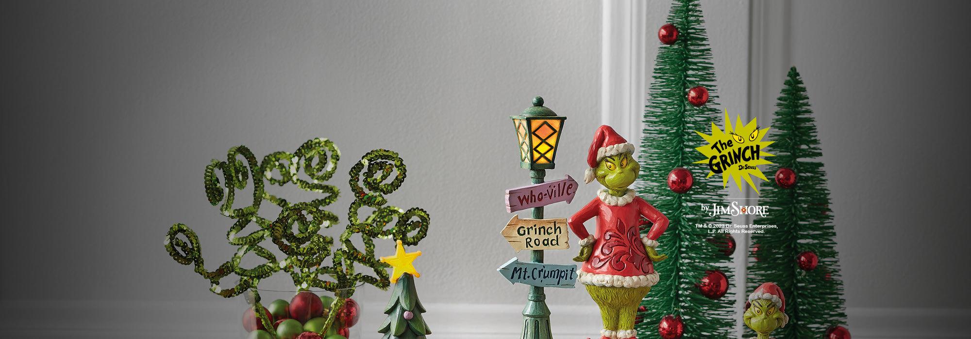  Enesco Jim Shore Dr. Seuss The Grinch with Friends in