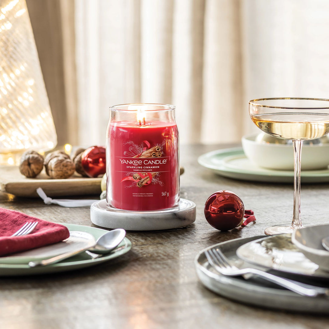 Sparkling Cinnamon Signature Large Jar by Yankee Candle