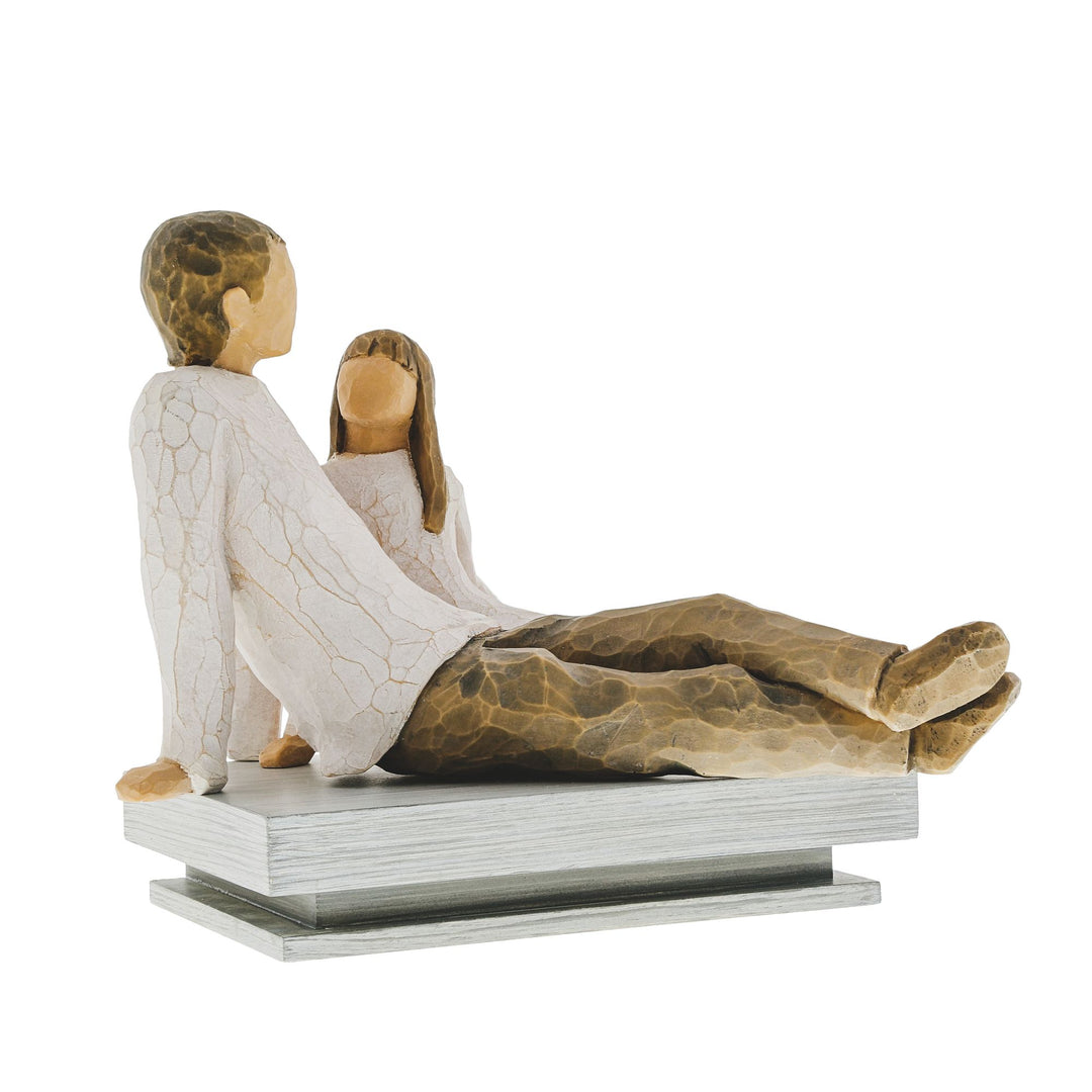 Father and Daughter Figurine by Willow Tree