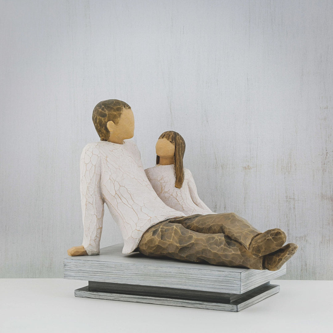 Father and Daughter Figurine by Willow Tree