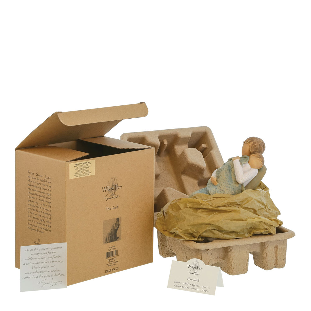 The Quilt Figurine by Willow Tree