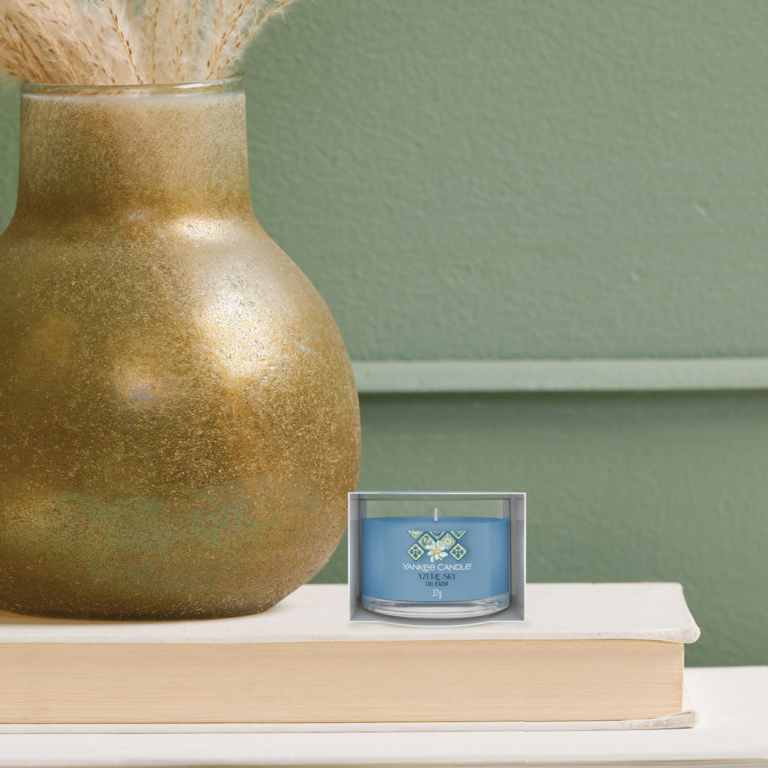 Azure Sky Signature Filled Votive