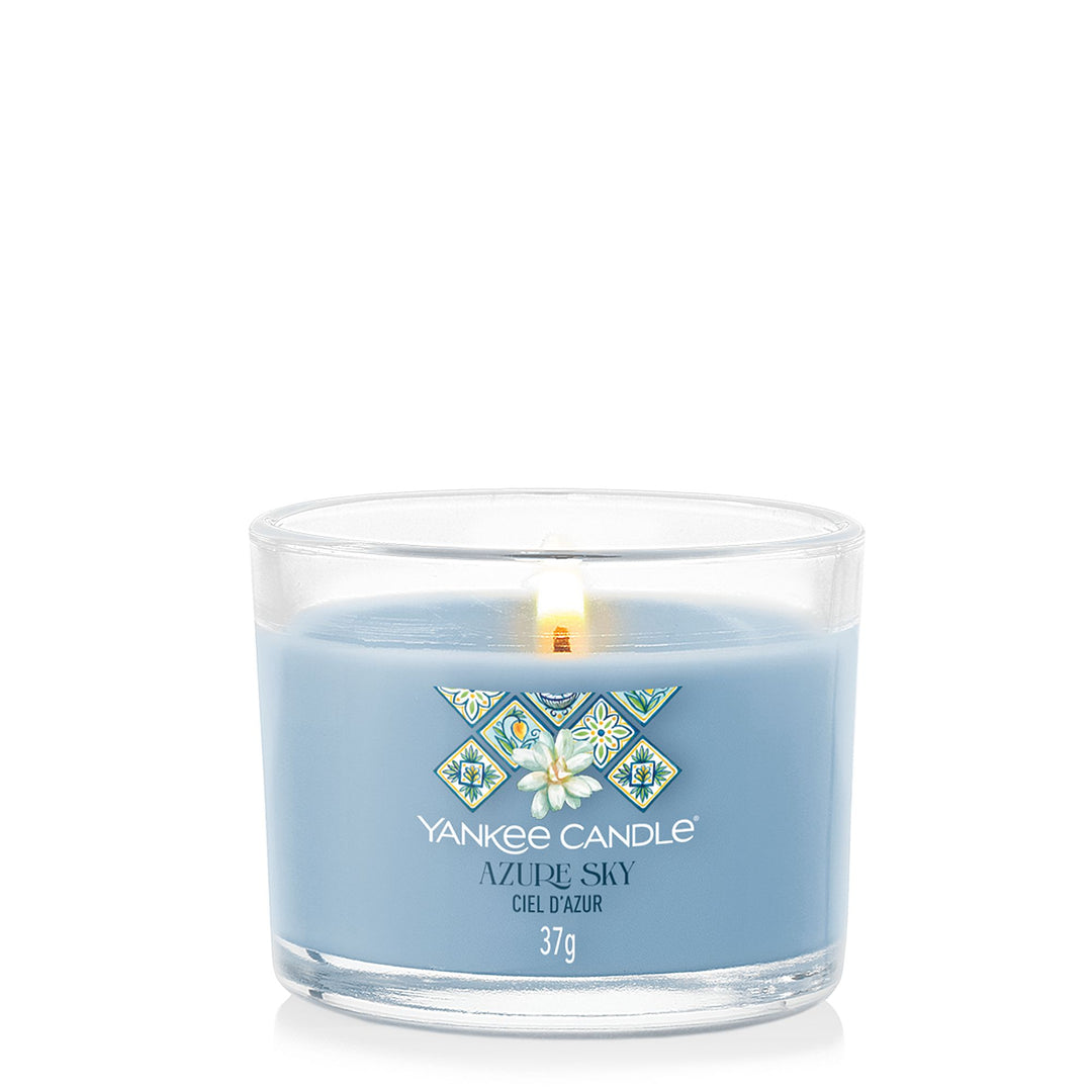 Azure Sky Signature Filled Votive