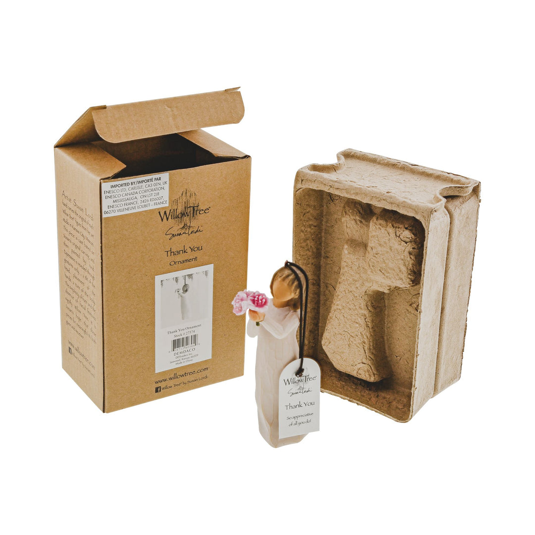 Thank You Ornament by Willow Tree