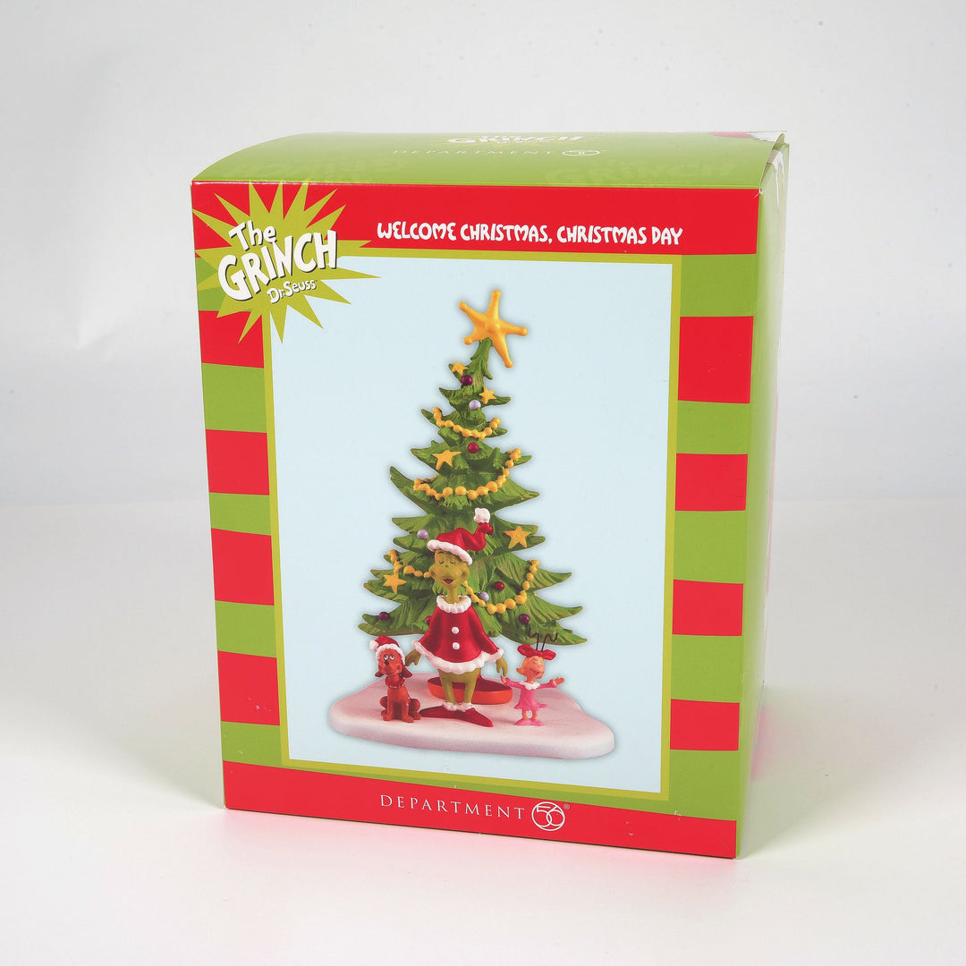 Welcome Christmas Day - The Grinch Village by D56