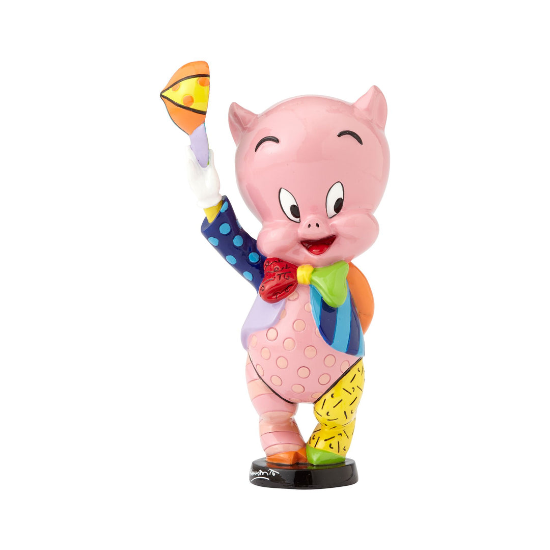 Porky Pig with Baseball Cap Figurine