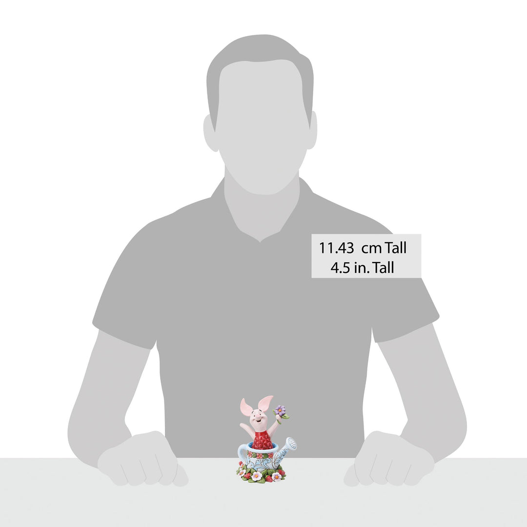 Picked for You (Piglet in a Watering Can Figurine) - Disney Traditions by jim Shore