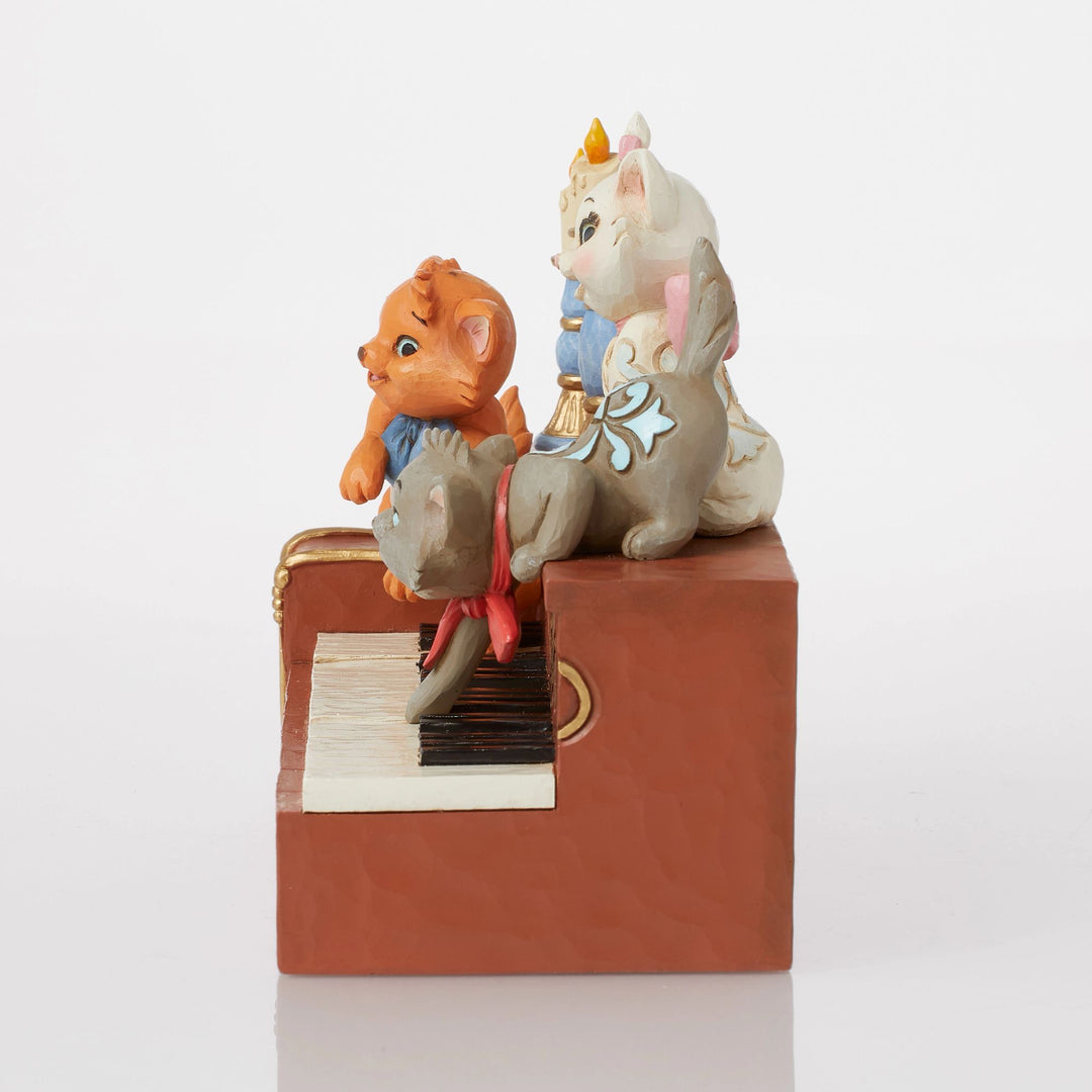 Paws at Play (Aristocats Kittens on Piano Figurine) - Disney Traditions by Jim Shore