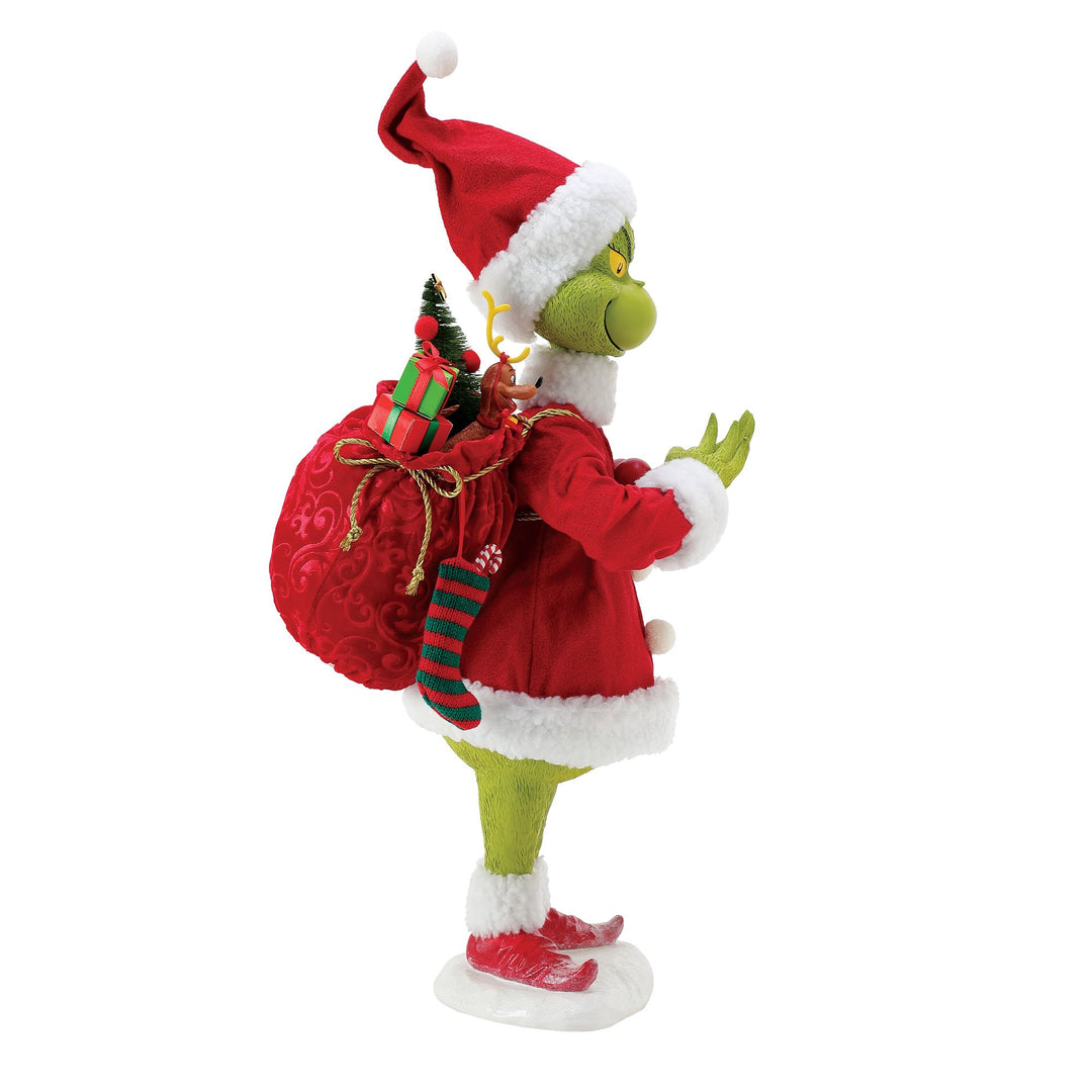 His Heart Grew (Talking Grinch Figurine)