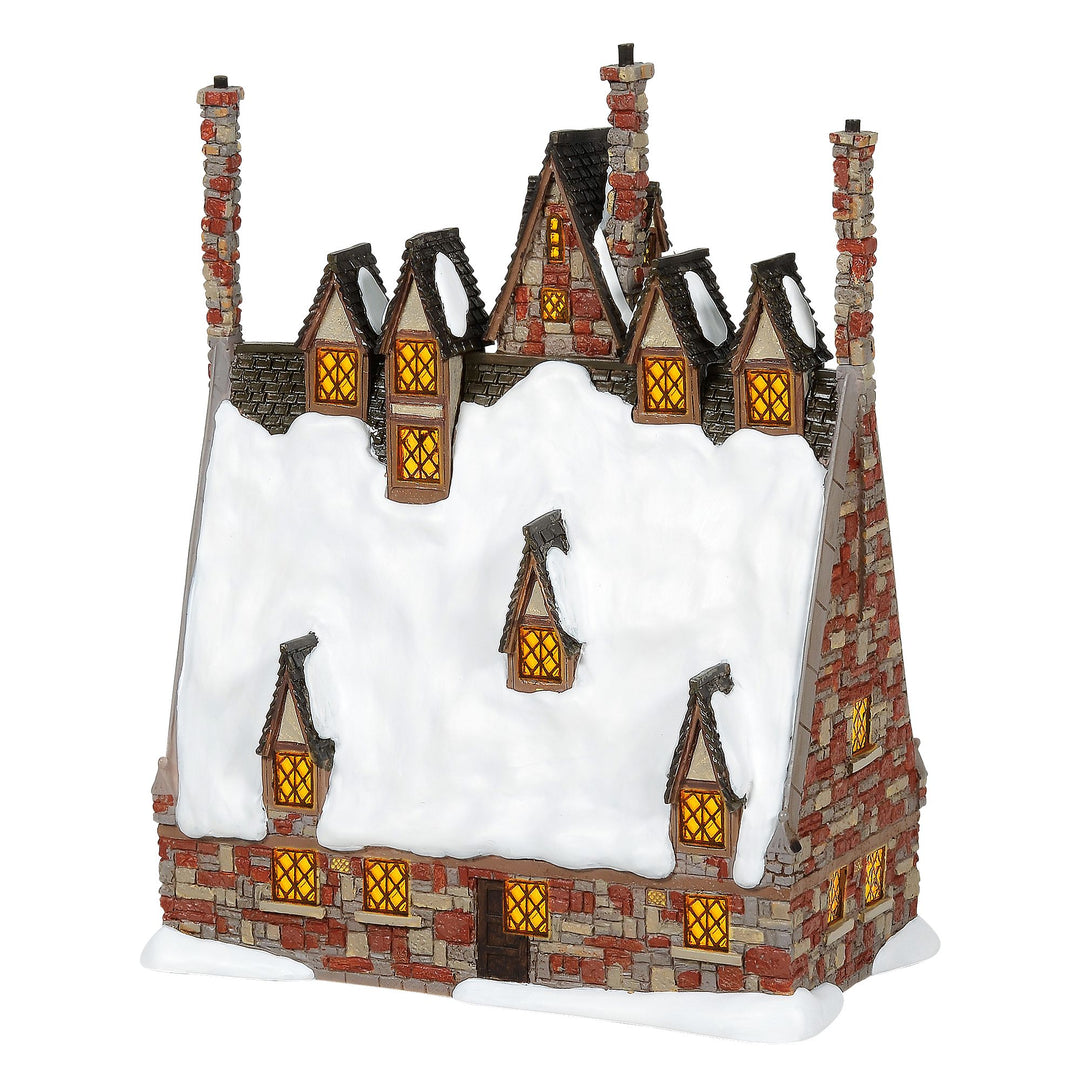The Three Broomsticks Illuminated Model Building - Harry Potter Village by Department 56