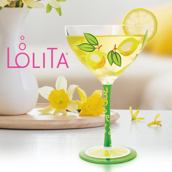 Lolita cocktail glass