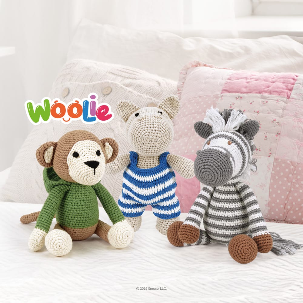 Introducing our brand-new, hand-crocheted keepsakes
