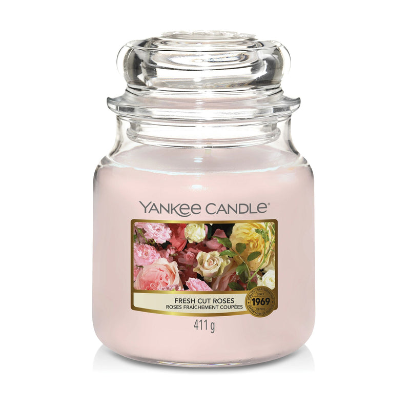 Fresh Cut Roses Original Medium Jar Yankee Candle