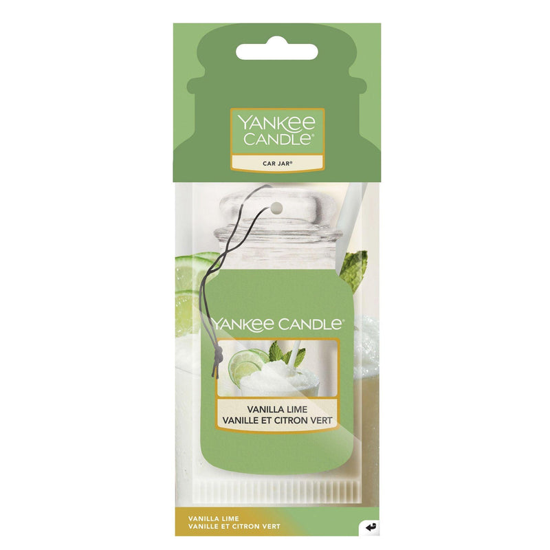 Vanilla Lime Originl Car Jar Paper Yankee Candle - Enesco Gift Shop