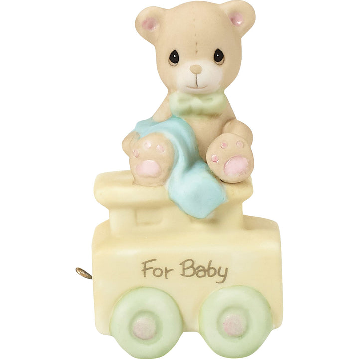 Birthday Train New Baby Figurine by Precious Moments "May Your Birthday Be Warm"