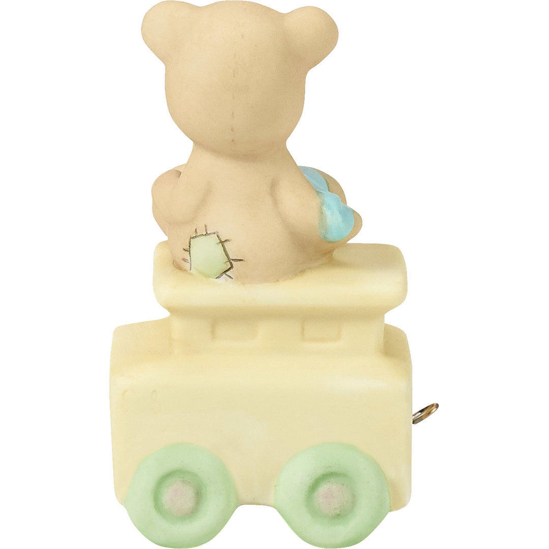 Birthday Train New Baby Figurine by Precious Moments "May Your Birthday Be Warm"