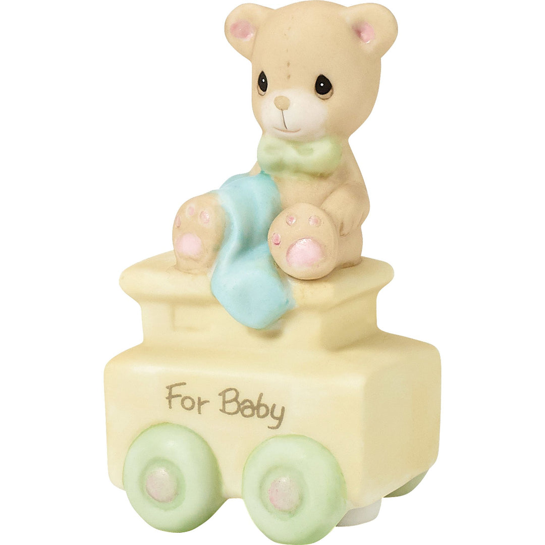 Birthday Train New Baby Figurine by Precious Moments "May Your Birthday Be Warm"