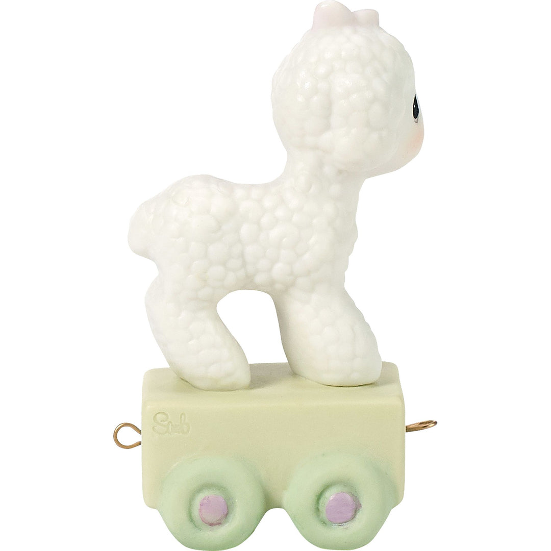 Birthday Train Age 1 Figurine by Precious Moments - "Happy Birthday Little Lamb"