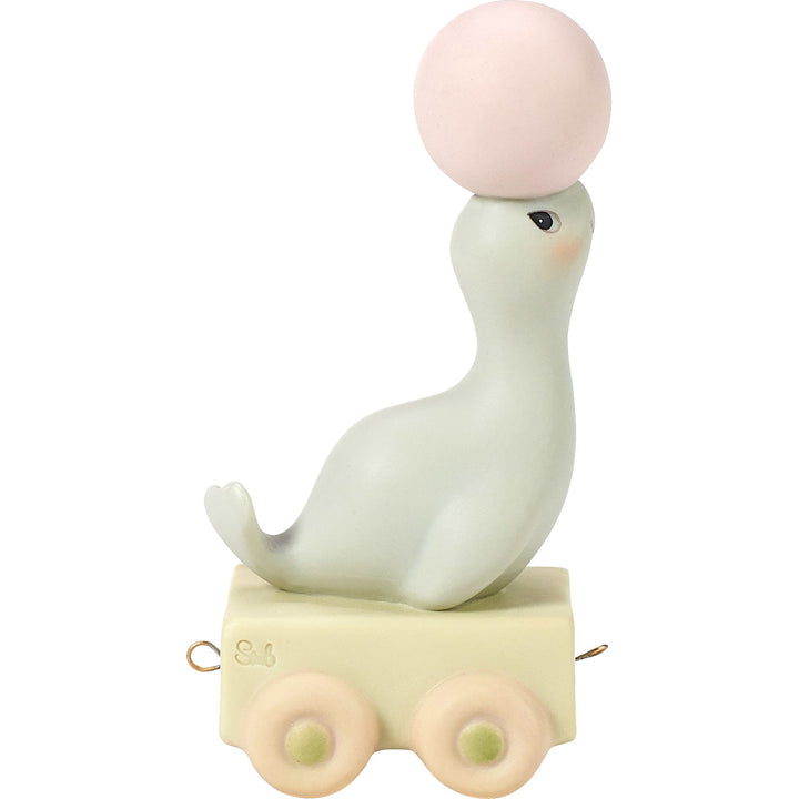 Birthday Train Age 2 Figurine by Precious Moments "God Bless You On Your Birth"