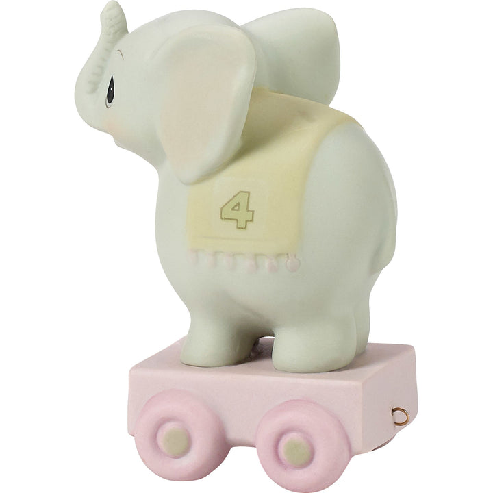 Birthday Train Age 4 Figurine - Precious Moments "May Your Birthday Be Gigantic"