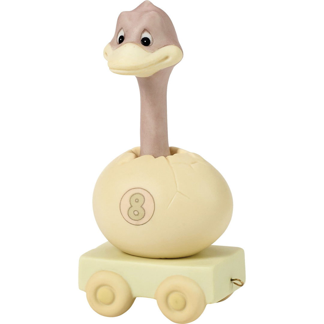 Birthday Train Age 8 Figurine by Precious Moments - "Isnt Eight Just Great"