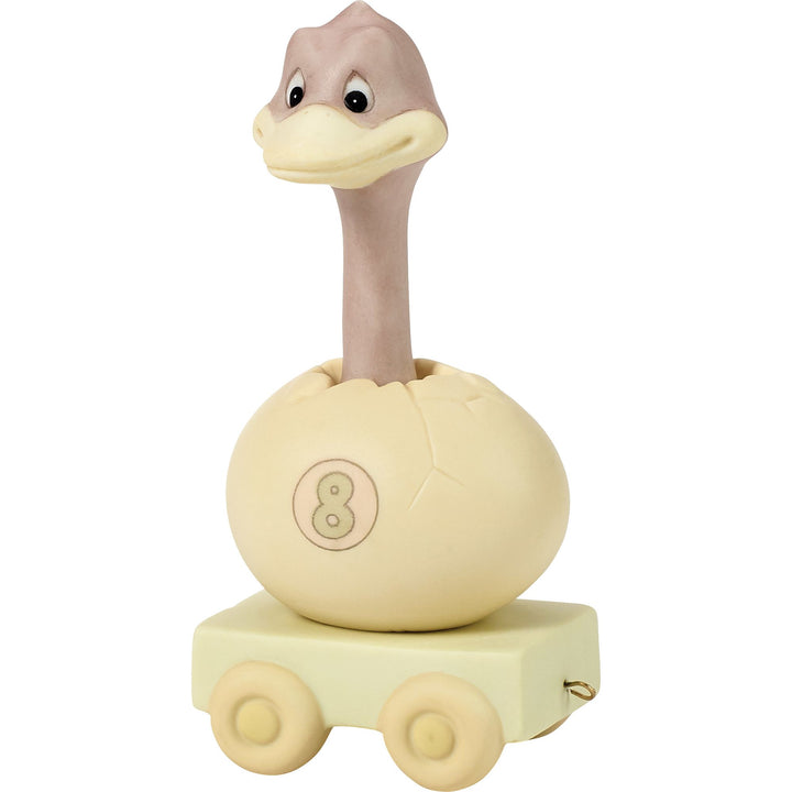 Birthday Train Age 8 Figurine by Precious Moments - "Isnt Eight Just Great"
