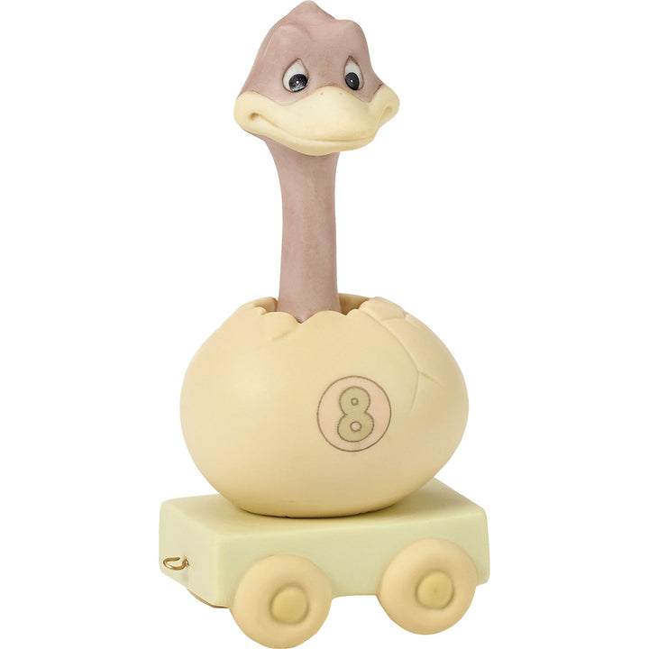 Birthday Train Age 8 Figurine by Precious Moments - "Isnt Eight Just Great"