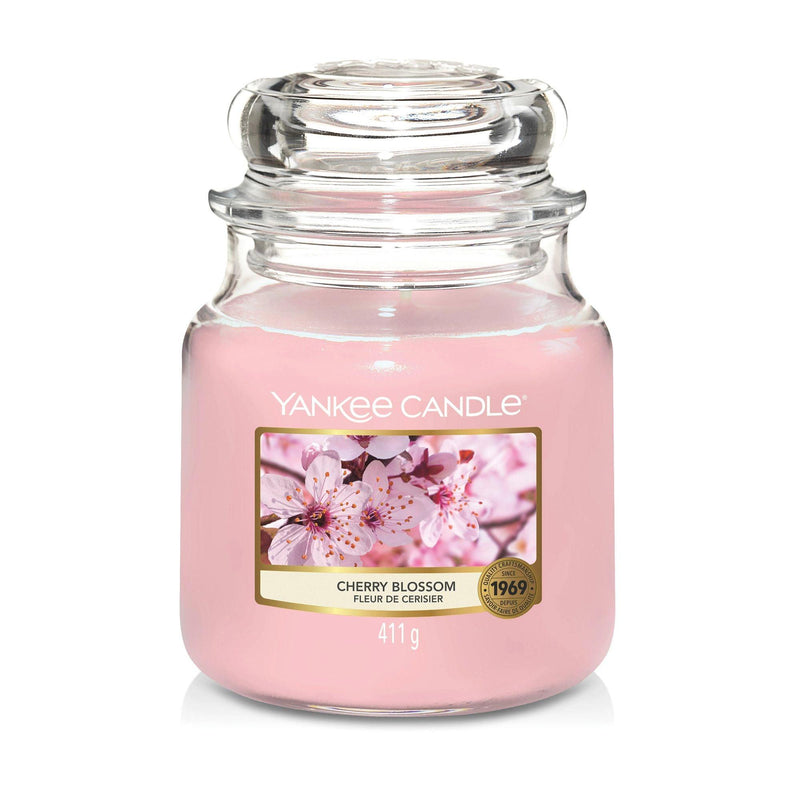 Cherry Blossom Original Medium Jar Yankee Candle - Enesco Gift Shop