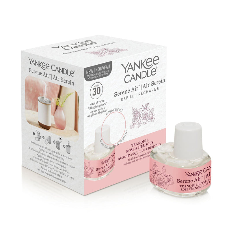 Tranquil Rose & Hibiscus Serene Air Refill-Restorative by Yankee Candle - Enesco Gift Shop
