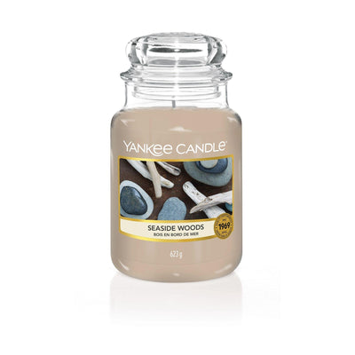Seaside Woods Original Large Jar Yankee Candle - Enesco Gift Shop