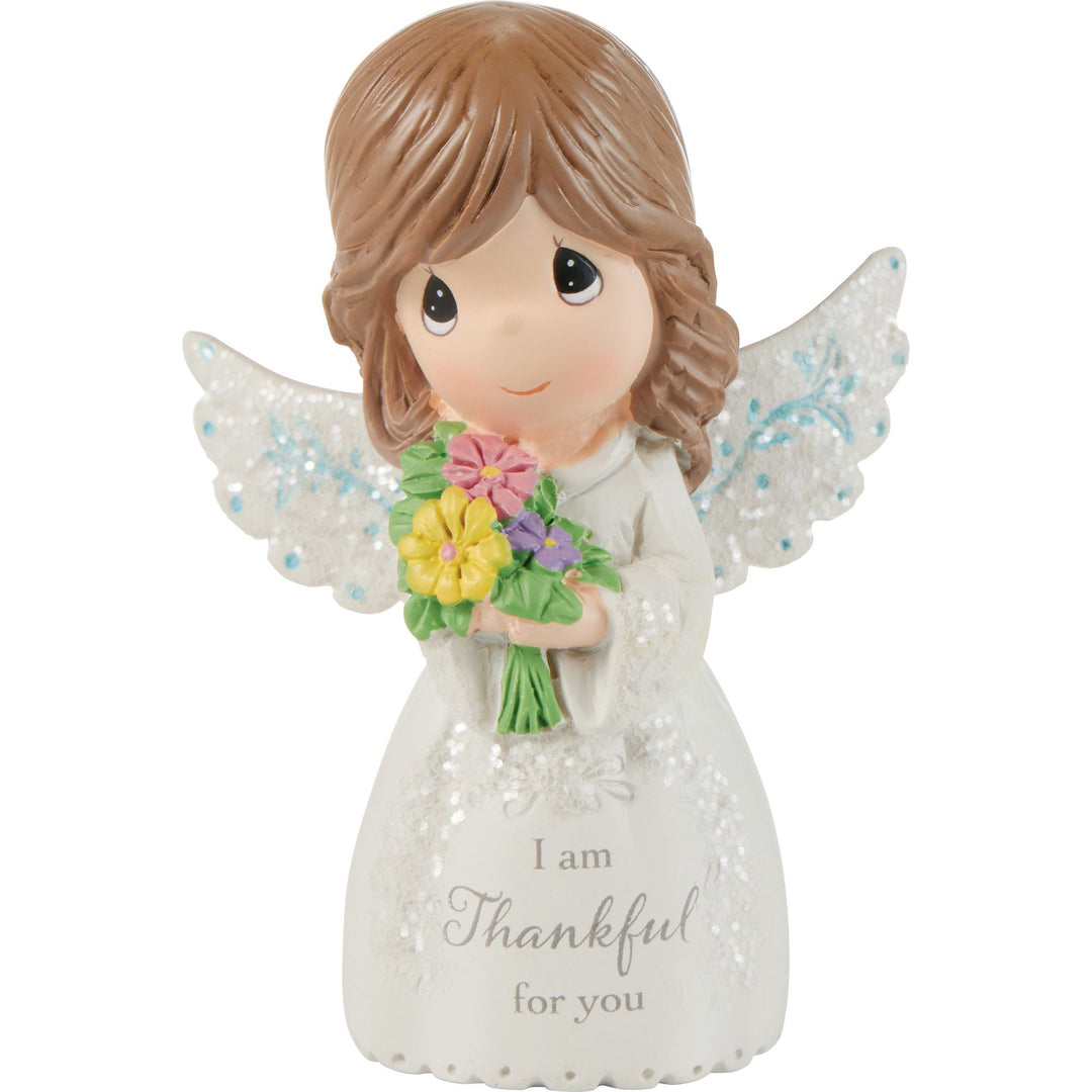 Mini Angel Holding Flowers Figurine by Precious Moments
