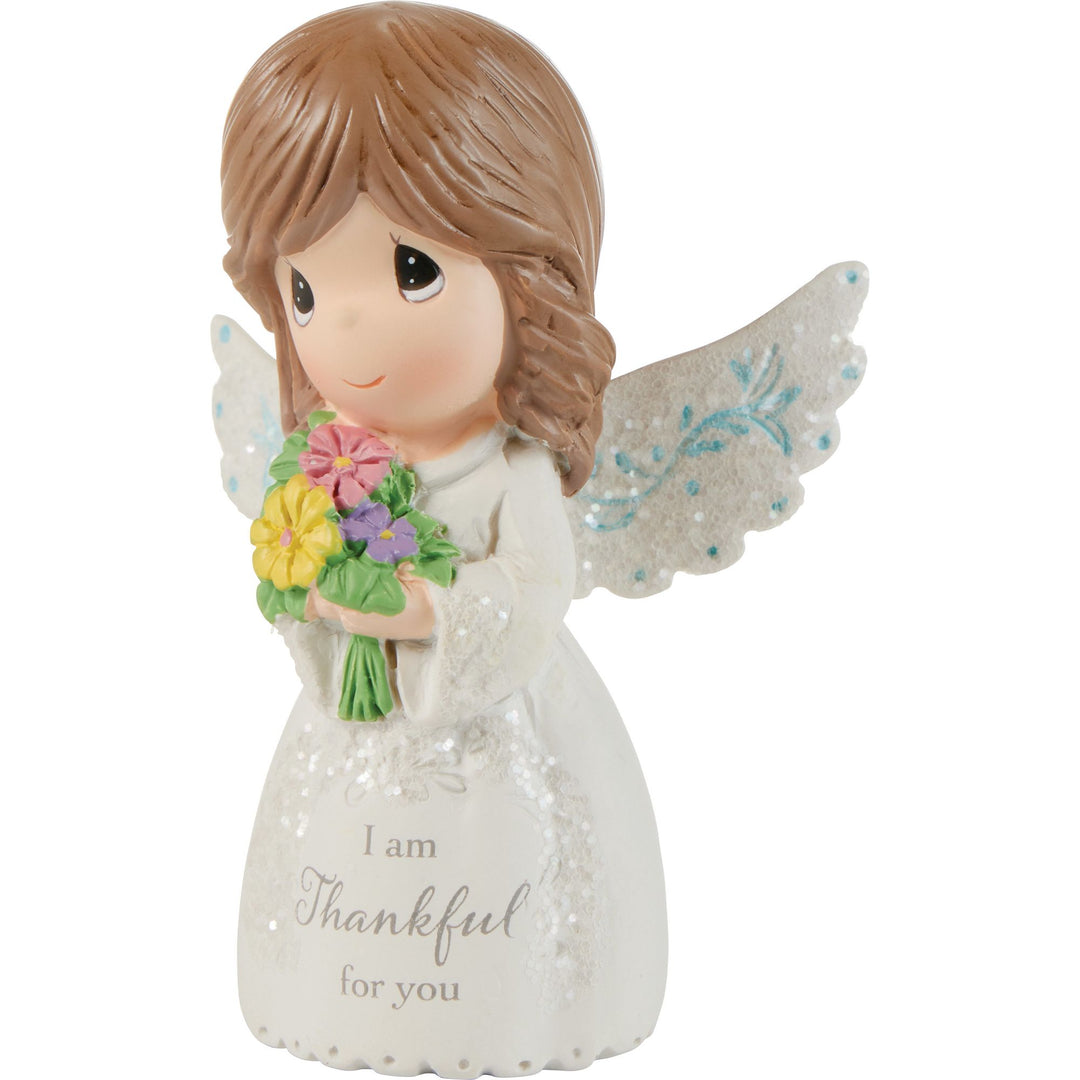 Mini Angel Holding Flowers Figurine by Precious Moments