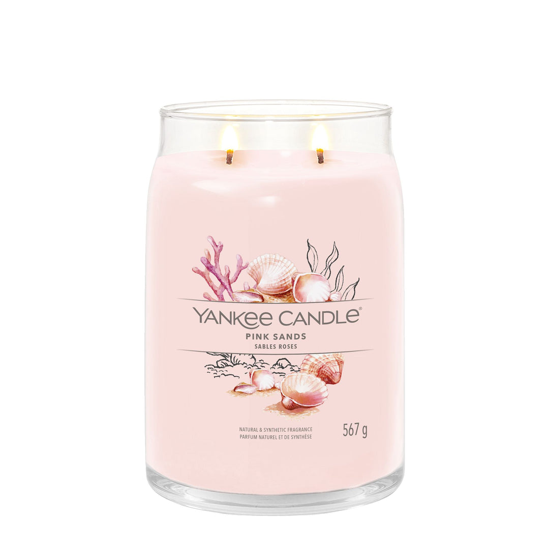 Pink Sands Signature Large Jar Yankee Candle