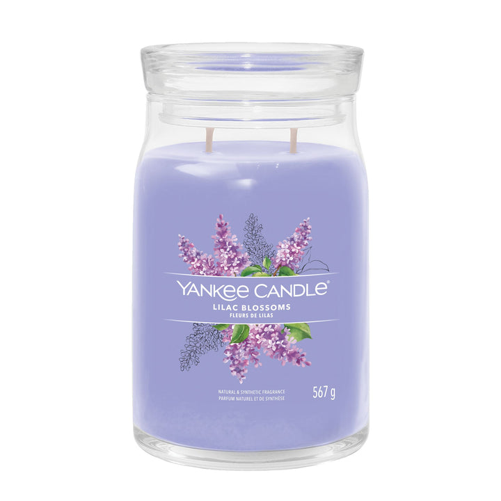 Lilac Blossoms Signature Large Jar Yankee Candle