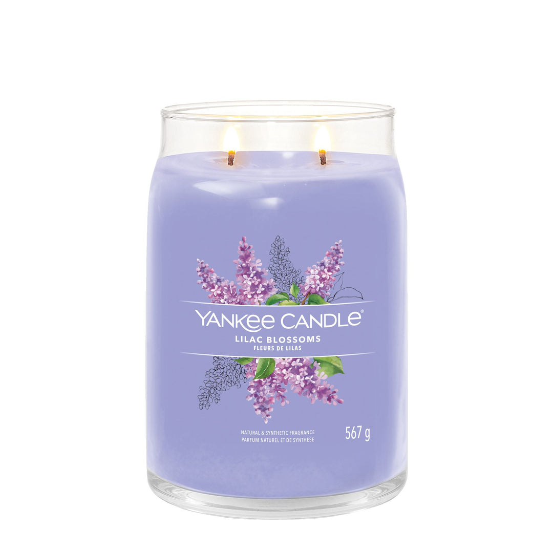 Lilac Blossoms Signature Large Jar Yankee Candle