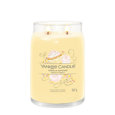 Vanilla Cupcake Signature Large Jar Yankee Candle - Enesco Gift Shop