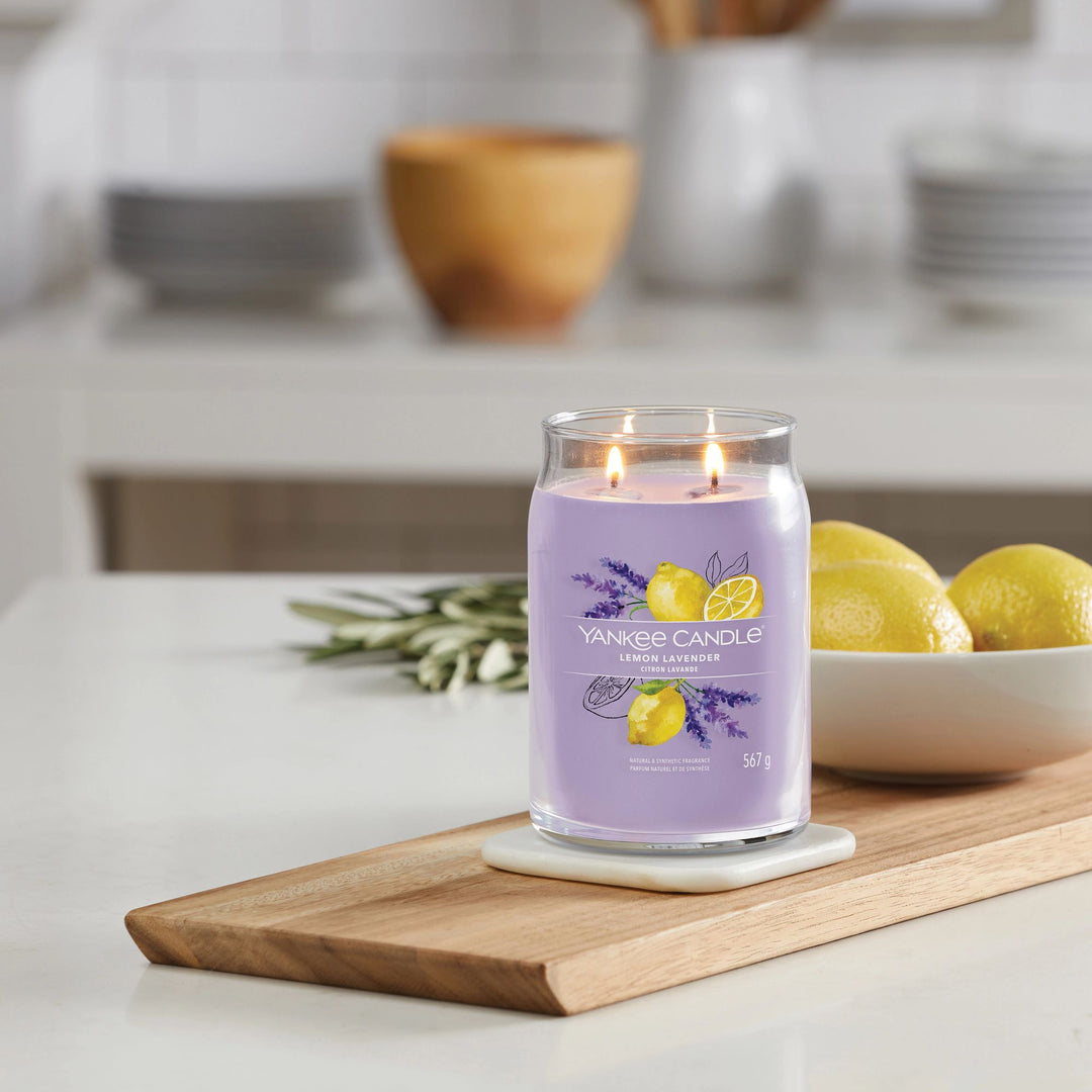 Lemon Lavender Signature Large Jar Yankee Candle