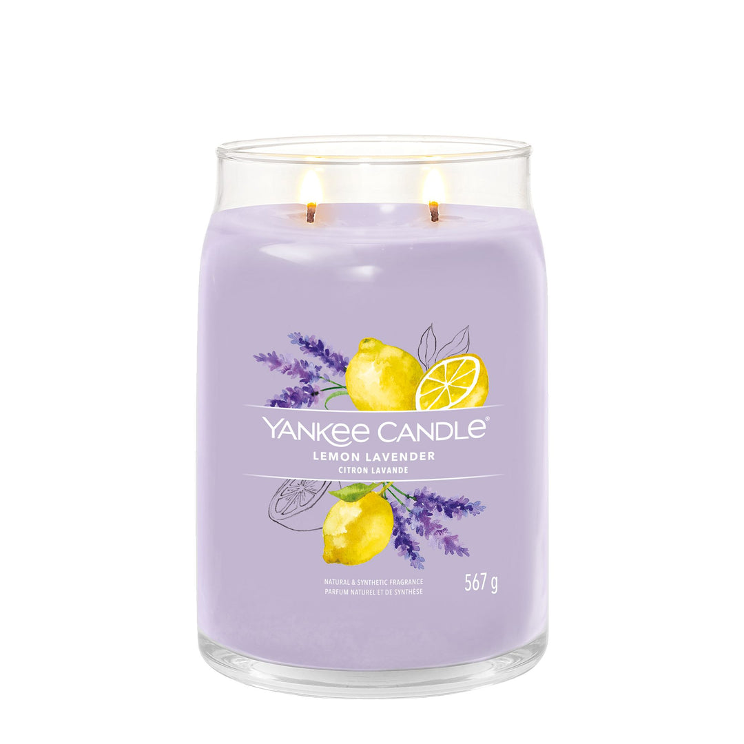 Lemon Lavender Signature Large Jar Yankee Candle