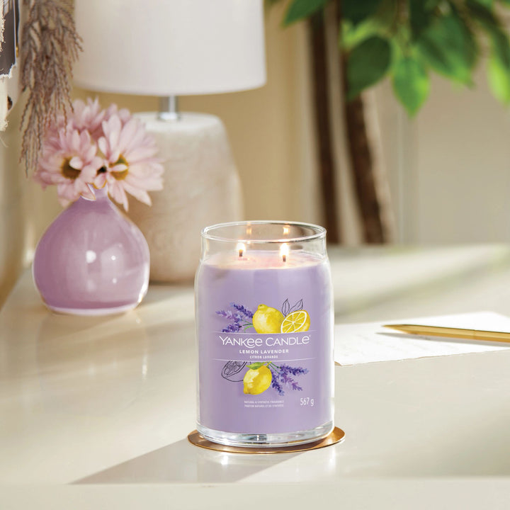 Lemon Lavender Signature Large Jar Yankee Candle