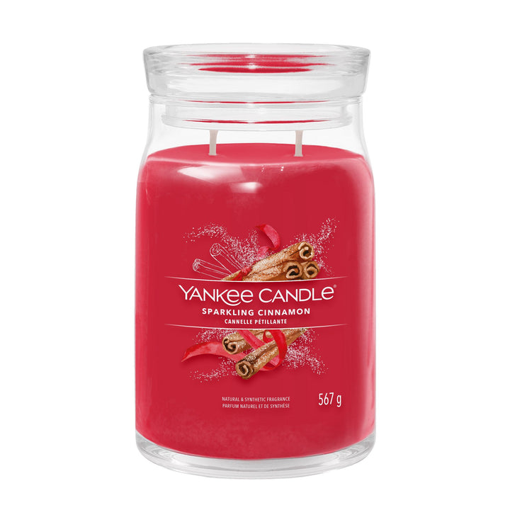 Sparkling Cinnamon Signature Large Jar by Yankee Candle