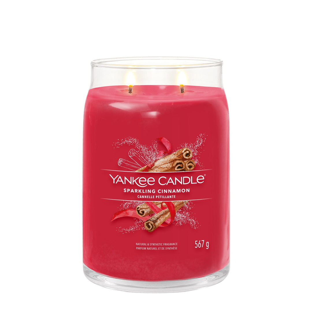 Sparkling Cinnamon Signature Large Jar by Yankee Candle