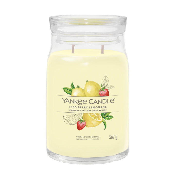 Iced Berry Lemonade Signature Large Jar Yankee Candle