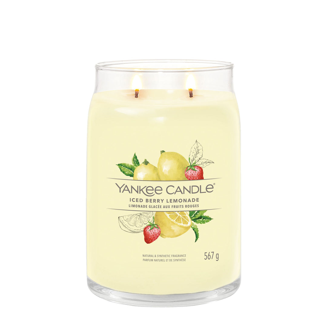 Iced Berry Lemonade Signature Large Jar Yankee Candle