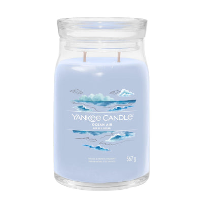 Ocean Air Signature Large Jar Yankee Candle - Enesco Gift Shop