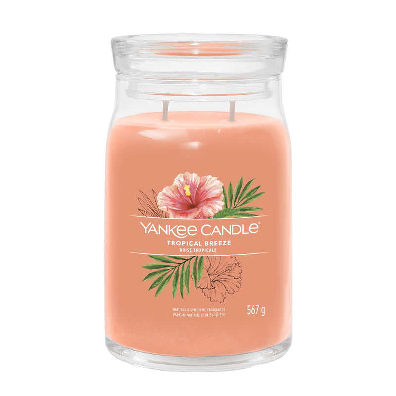 Tropical Breeze Signature Large Jar Yankee Candle - Enesco Gift Shop