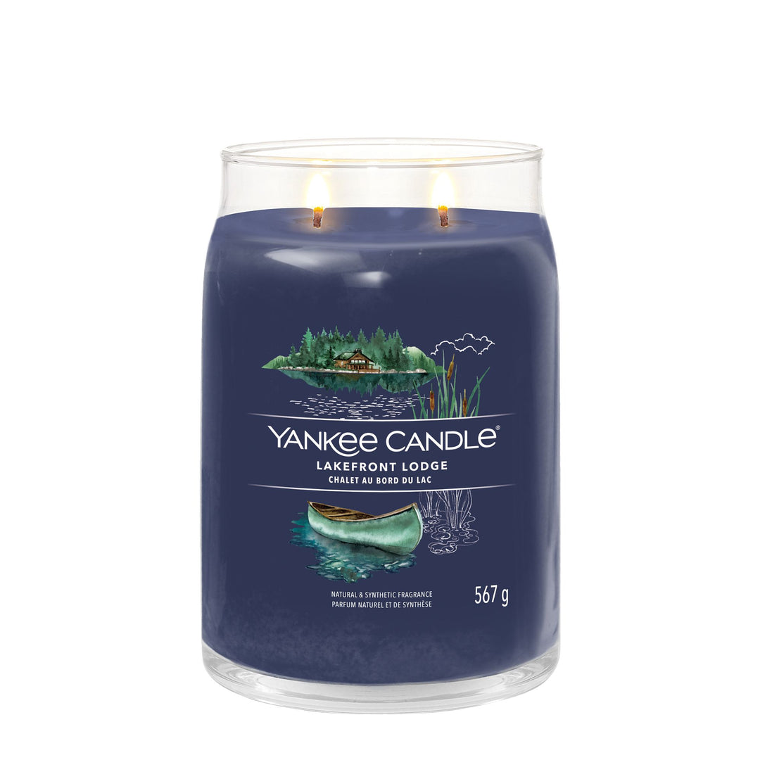 Lakefront Lodge Signature Large Jar Yankee Candle