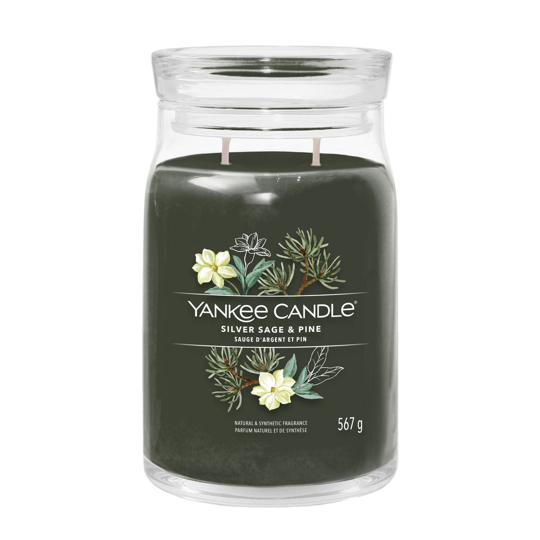 Silver Sage & Pine Signature Large Jar by Yankee Candle