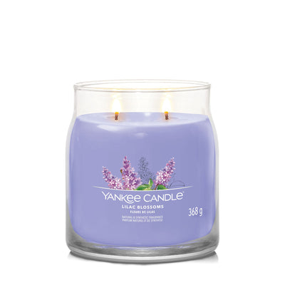 Lilac Blossoms Signature Medium Jar Yankee Candle - Enesco Gift Shop