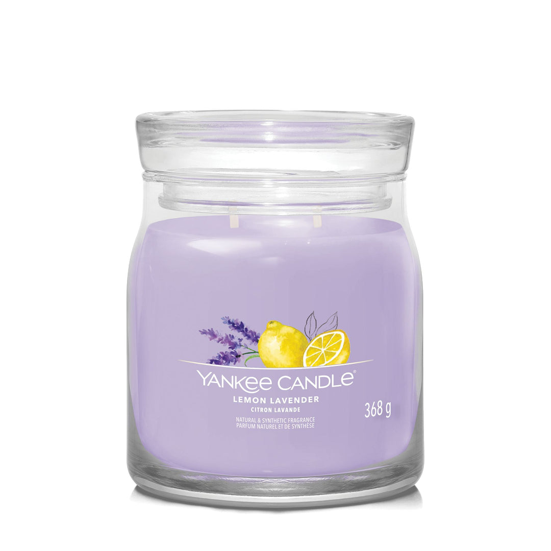 Lemon Lavender Signature Medium Jar Yankee Candle